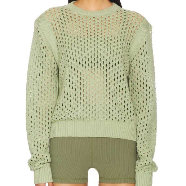 Varley Hains Knit Sweater Snow Sage