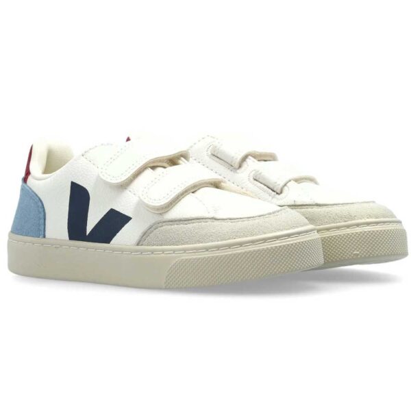 VEJA Kids logo-patch sneakers