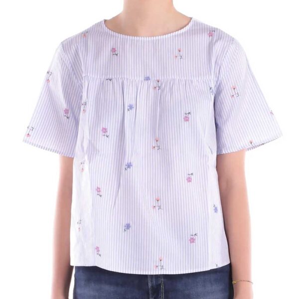 Weekend Max Mara Short-Sleeved Crewneck Top