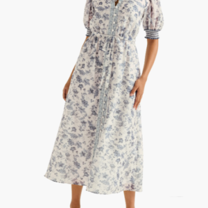 Rochelle Floral Midi Shirtdress Ever New