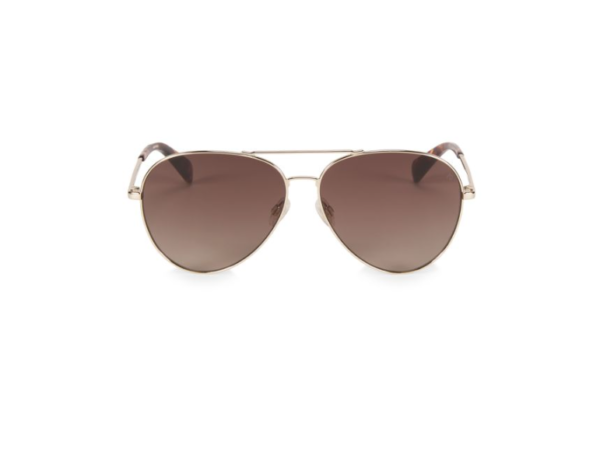 rag & bone 59MM Aviator Sunglasses