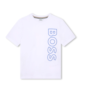 BOSS Kidswear logo-print cotton T-shirt