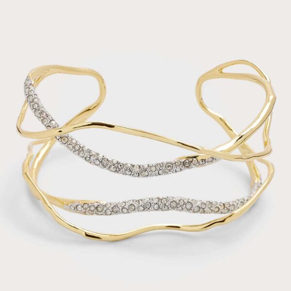 Alexis Bittar Solanales Crystal Cuff Bracelet