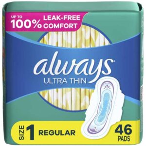Always Ultra Thin, Feminine Pads For Women