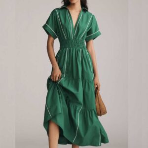 Anthropologie The Somerset Maxi Dress: Shirt Dress Edition
