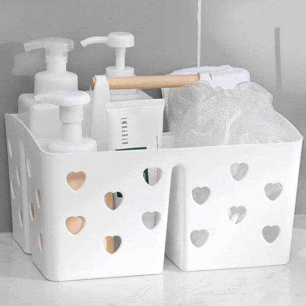 Anyoifax Portable Shower Caddy Plastic Shower Basket