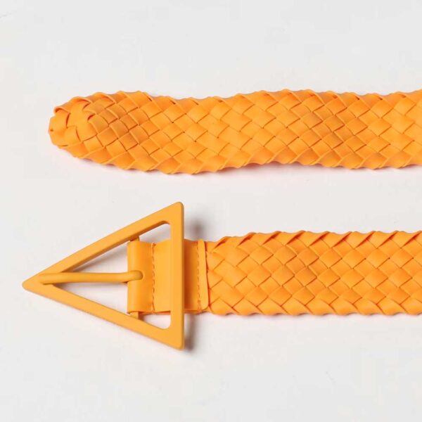 Bottega Veneta intreccio rubber belt