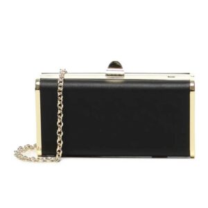 Coccinelle Liv Chained Clutch Bag