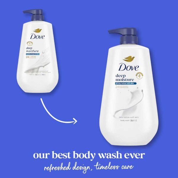 Dove Body Wash Deep Moisture for 24hr Lotion