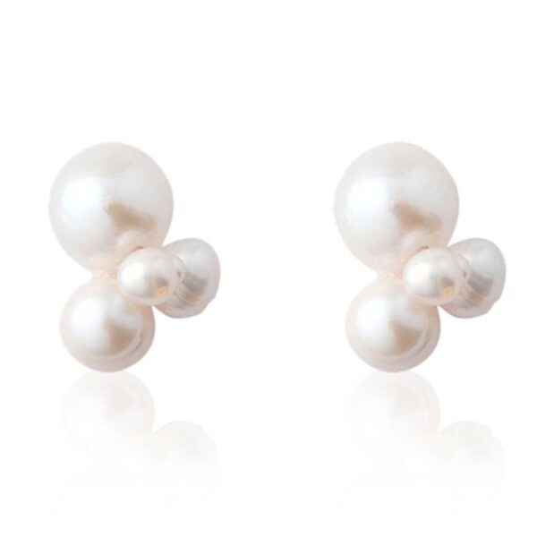 éliou Cata 14K Gold-Plated Pearl Earrings