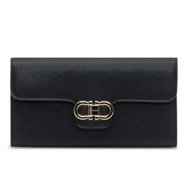 Ferragamo Gancini Chain-Linked Wallet