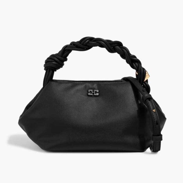 GANNI Bou small embellished knotted shoulder bag