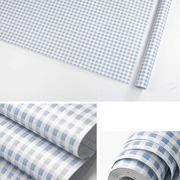 Gow4u Decorative Gingham Dresser Drawer Shelf Liner