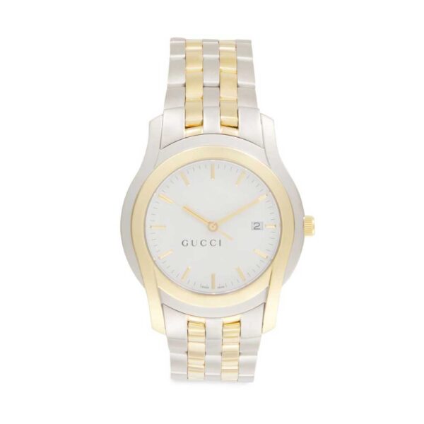 Gucci G Class Two Tone Stainless Steel Bracelet Watch