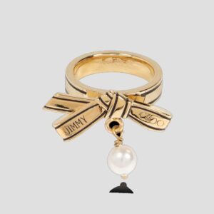 Jimmy Choo Bow Detailed Ring