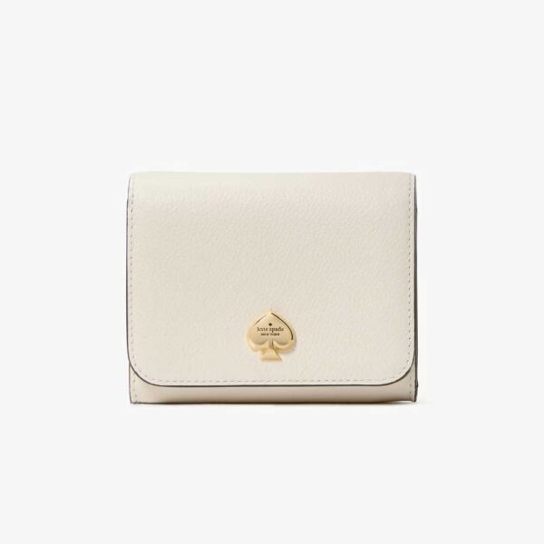 Kayla Small L-Zip Wallet Meringue