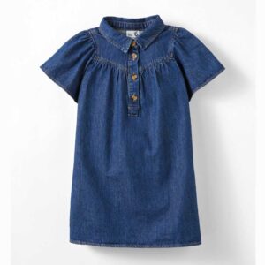 Kelly Denim Dress mermaid midnight blue