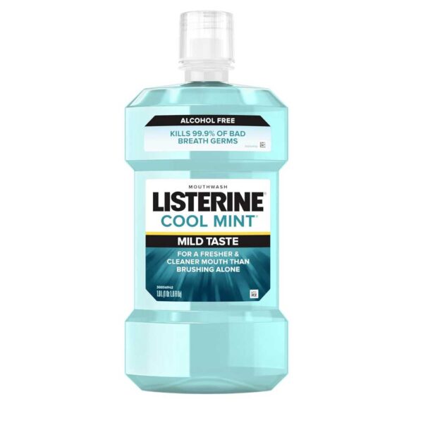 Listerine Cool Mint Alcohol Free Mouthwash