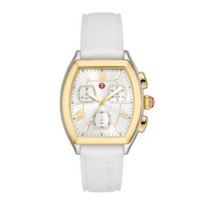 MICHELE Relevé Sport Chronograph Silicone Strap Watch