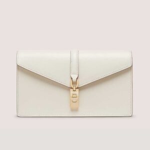 MILAN LOVELETTER CLUTCH Smooth Leather/Oat