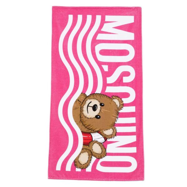 Moschino Kids Teddy Bear towel