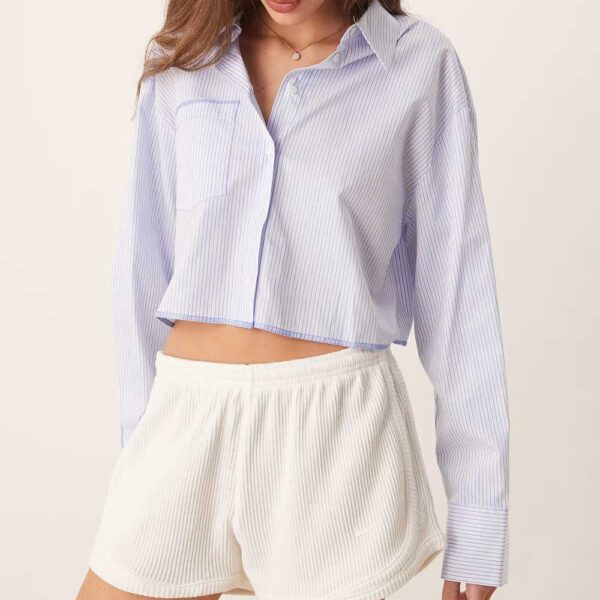 Nike chill waffle knit shorts in cream