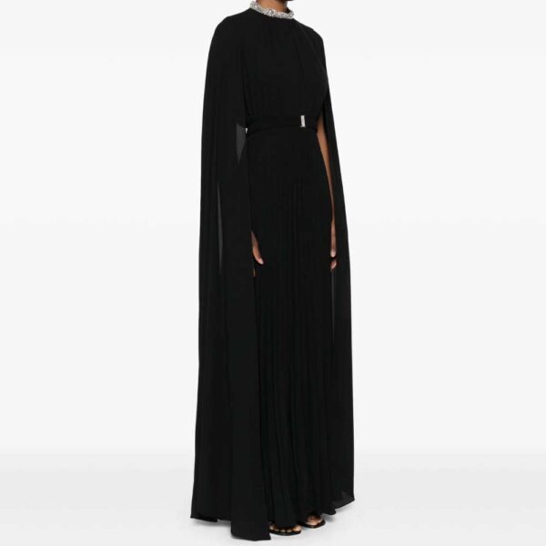 NISSA rhinestone-collar dress