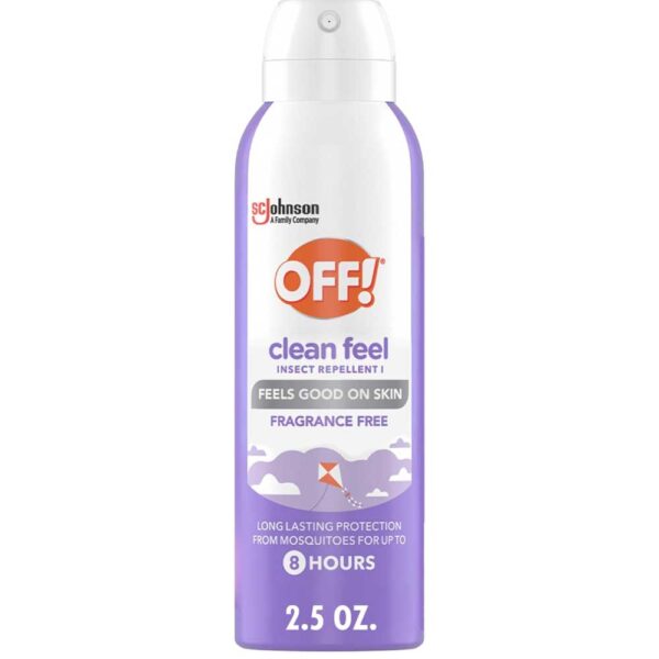 OFF! Clean Feel Travel Size Insect Repellent Aerosol