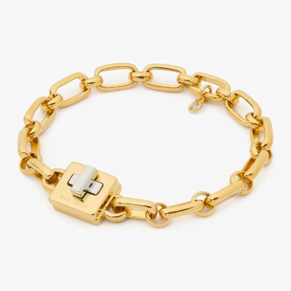 Phoebe Turnlock Bracelet Gold/Silver
