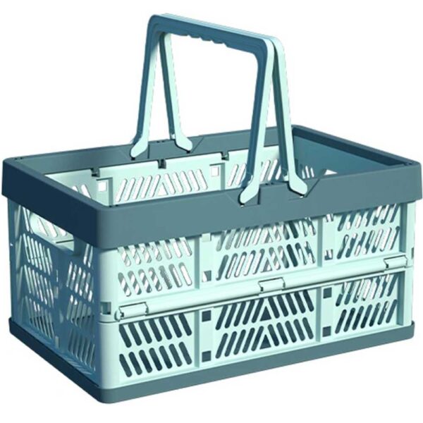 Plastic Storage Crate - 20L Collapsible Crate