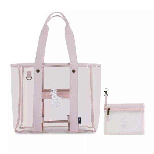 Polo Ralph Lauren Clear Tote With Pouch