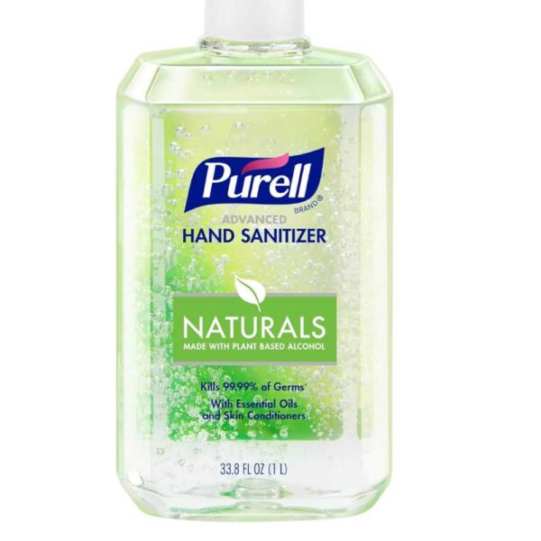 PURELL Advanced Hand Sanitizer Naturals with Plant-Based Alcohol