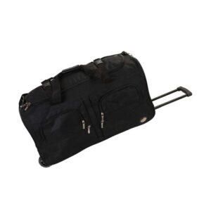 Rockland Rolling Duffel Bag BLACK
