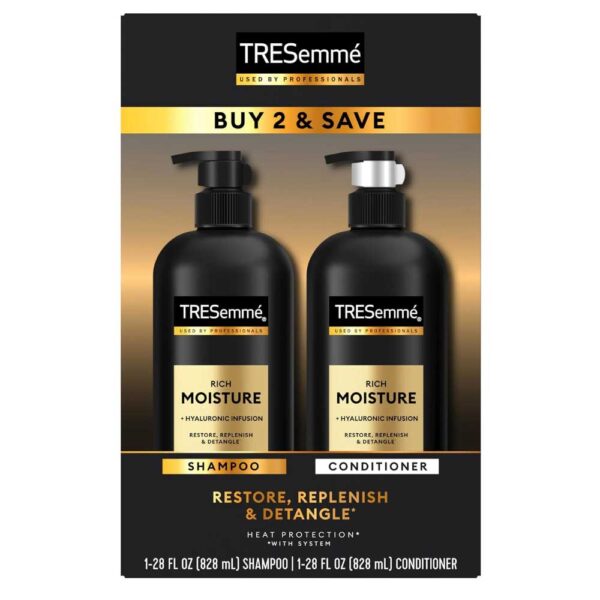 TRESemmé Rich Moisture Shampoo and Conditioner 2 Count