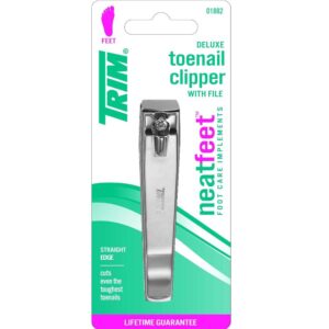 Trim Neat Feet Foot Care Implements Deluxe Toenail Clipper