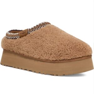 UGG Tazz Maxi Curly Genuine Shearling Platform Slipper (Women)