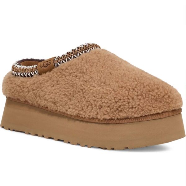 UGG Tazz Maxi Curly Genuine Shearling Platform Slipper (Women)