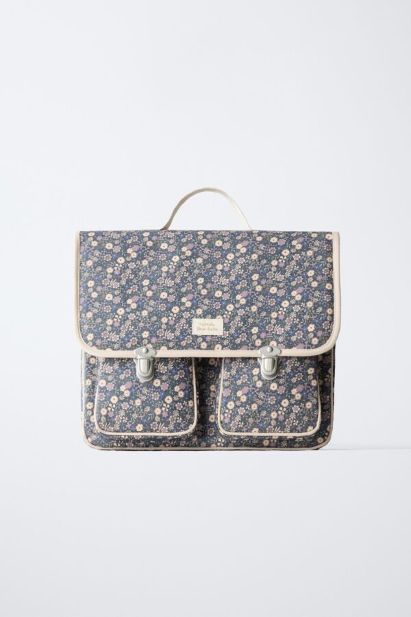 Floral School Satchel
