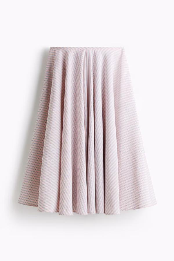 Jacquard weave skirt