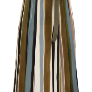 Max Mara Studio Bassano Pleated Belted Skirt