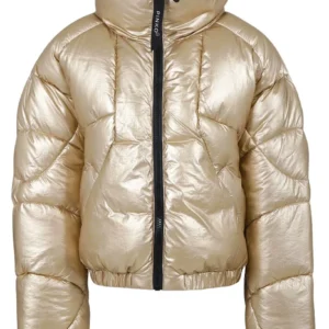 Pinko Kids Zipped Puffer Jacket