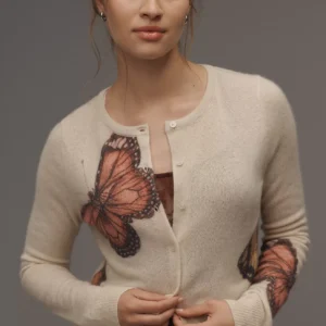 The Juliet Cashmere Cardigan Sweater