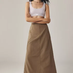PE Nation A-Line Maxi Skirt