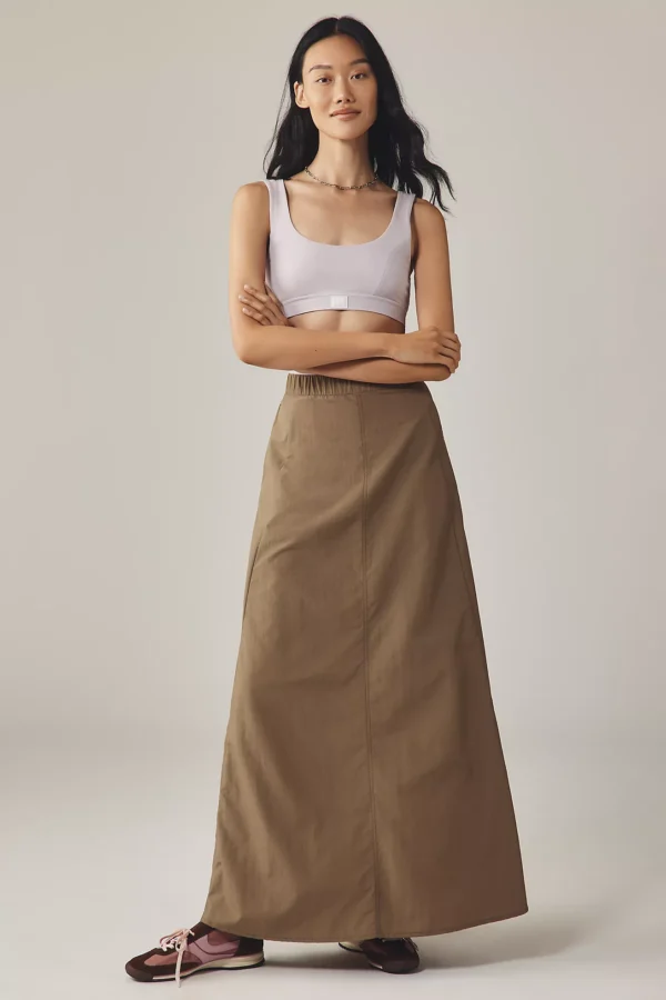 PE Nation A-Line Maxi Skirt