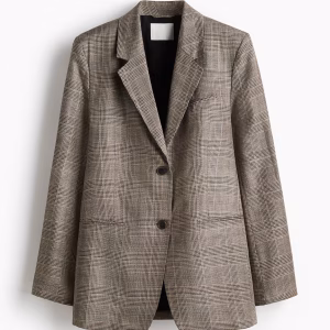 Linen-Blend Blazer