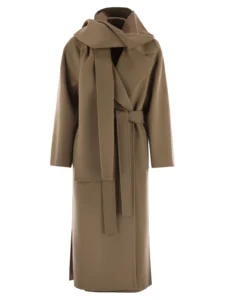 ‘S Max Mara Cuore Belted Long-Sleeved Coat