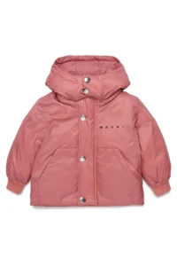 Marni Kids Logo Printed Hooded Jacket