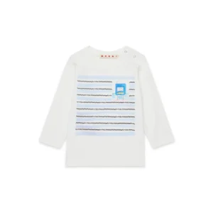 Marni Kids Graphic-Printed Crewneck T-Shirt