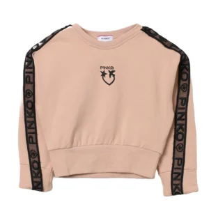 Pinko Kids Logo Embroidered Crewneck Sweatshirt