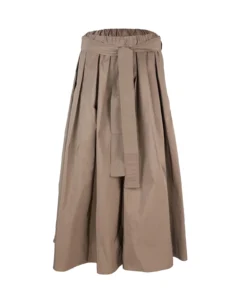 Weekend Max Mara Zarda Pleated Taffeta Skirt